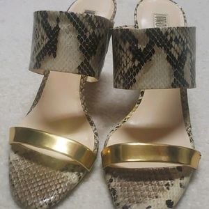Snakeskin Sandal
